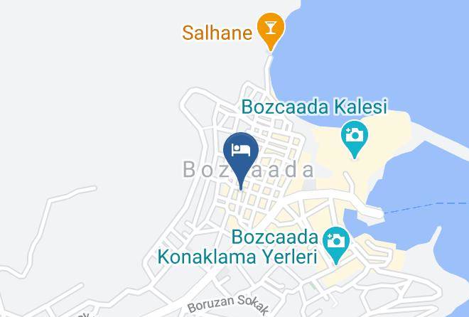 Bozcaada - Bozcaada Stafilia Butik Otel Maps