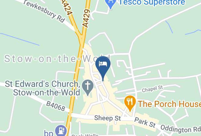 The Stag At Stow Map