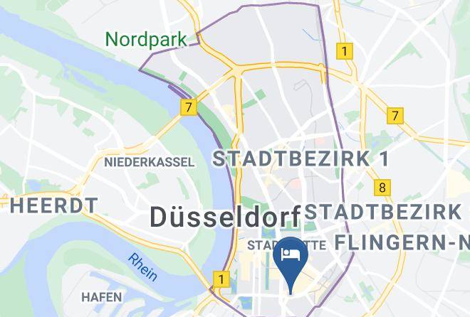 Dusseldorf - Hotel Stage47 Dusseldorf Maps