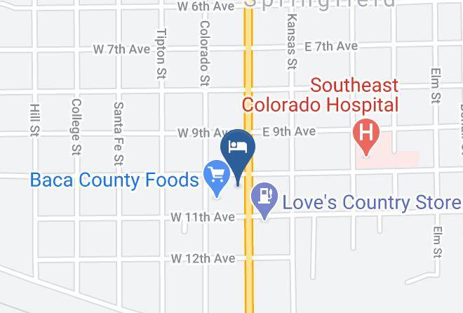 Baca - Stage Stop Hotel Maps