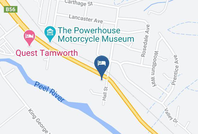 Stagecoach Inn Motel Map