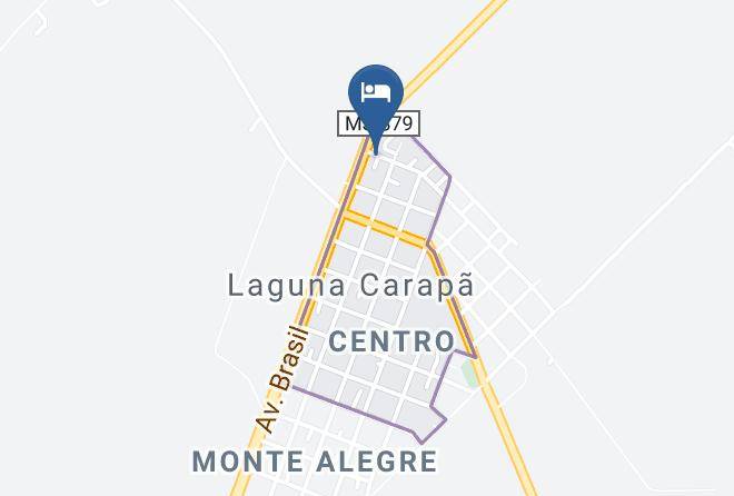Laguna Carapa - Stagno Hotel Maps