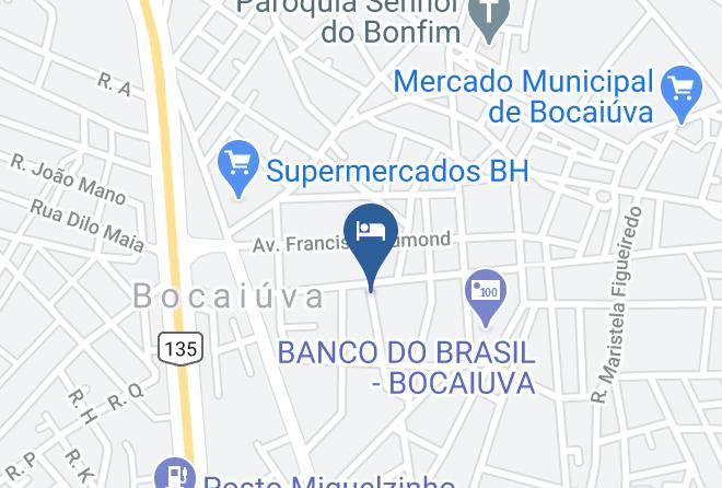 Bocaiuva - Stalagem Hotel Maps