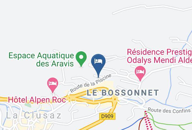 Haute Savoie - St Alban Hotel & Spa Maps