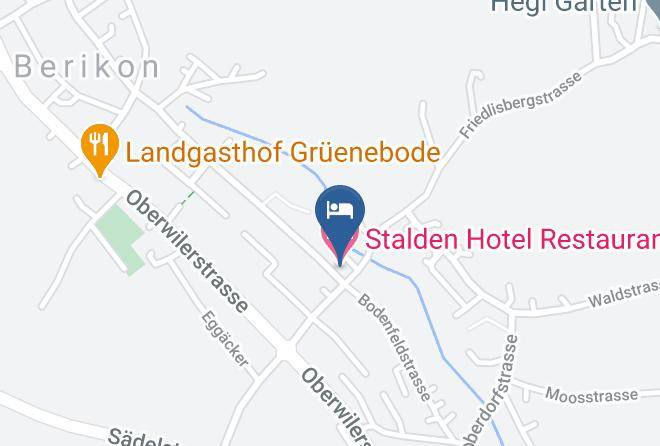 Stalden Hotel Restaurant Map