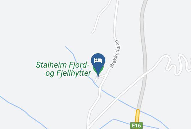 Voss - Stalheim Fjord Og Fjellhytter Maps