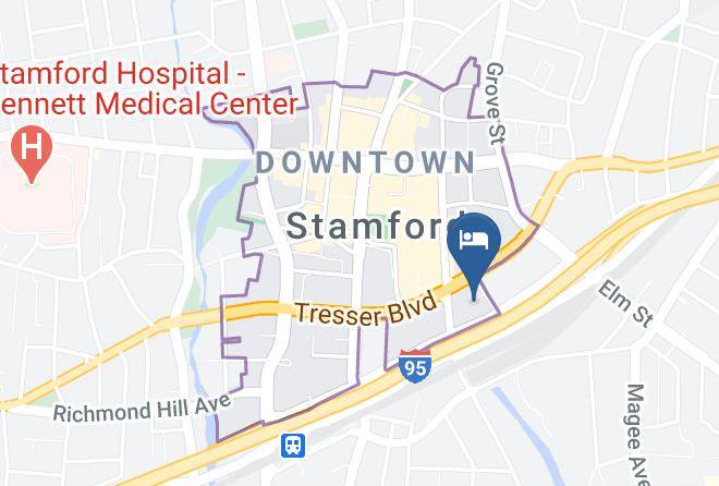 Fairfield - Stamford Marriott Hotel & Spa Maps