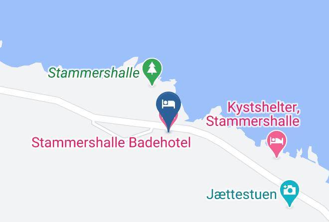 Bornholm - Stammershalle Badehotel Maps
