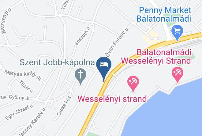 Balatonalmadi - Stan Es Panzio Balatonalmadi Maps