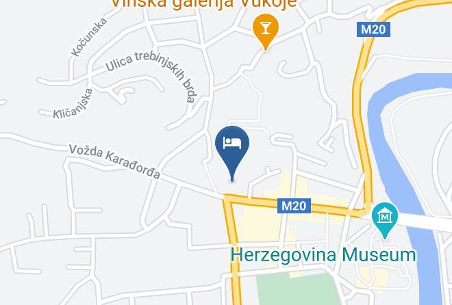 Trebinje - Stan Na Dan Popovic Maps