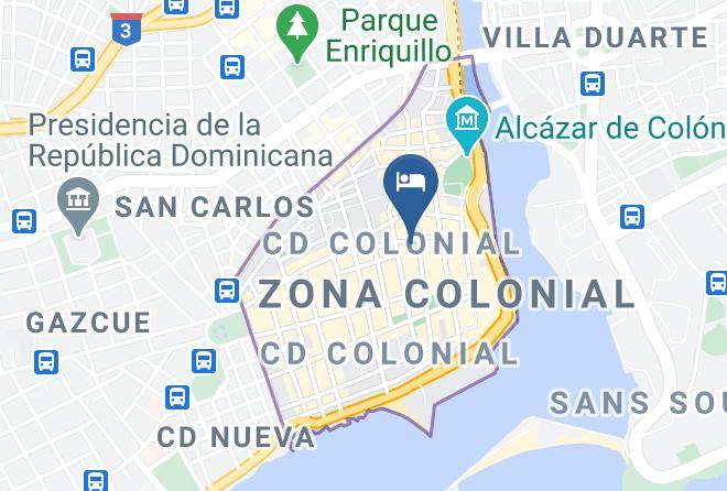 Santo Domingo De Guzman - Stand Out Hotel Zona Colonial Maps