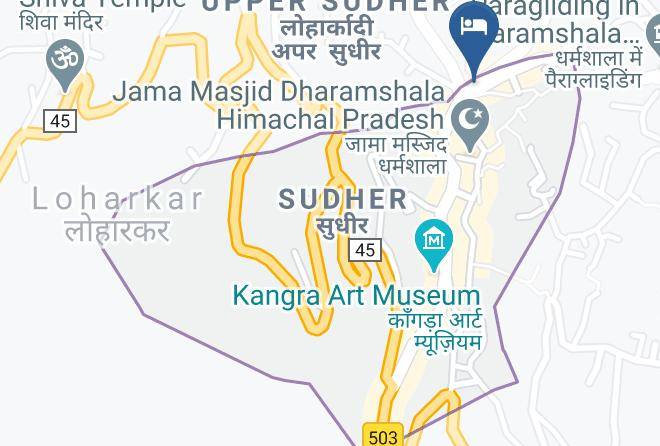 Dharmsala - Centrally Located Lodgings Maps