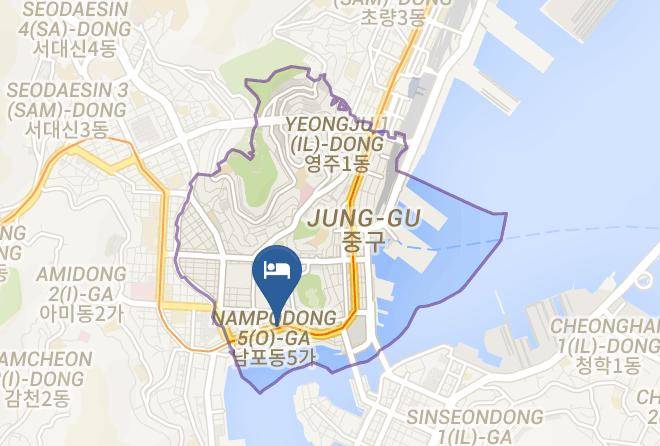 Junggu - Stanford Inn Busan Maps