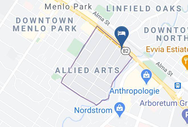 San Mateo - Stanford Inn Maps
