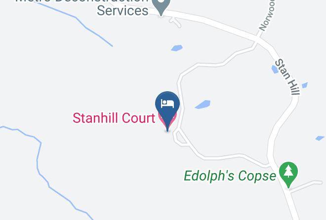 Surrey - Stanhill Court Hotel Maps