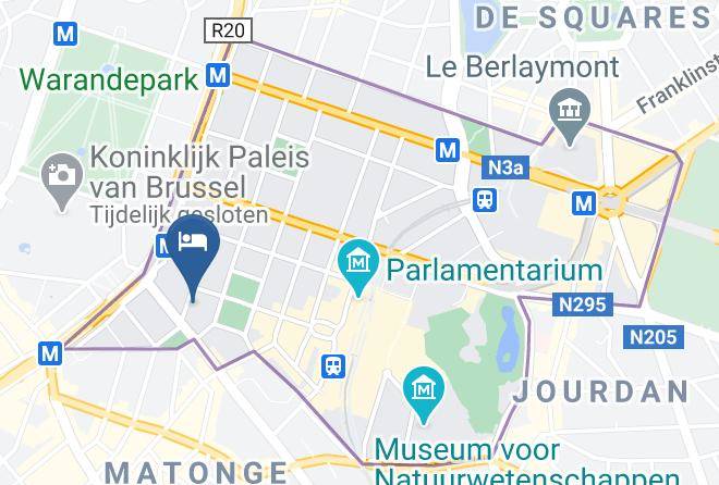 Brussels - Stanhope Hotel Maps