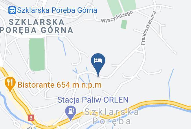 Pensjonat Stanica Gorska Map