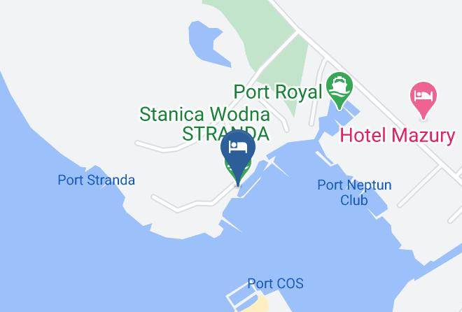 Gizycki - Stanica Wodna Stranda Maps