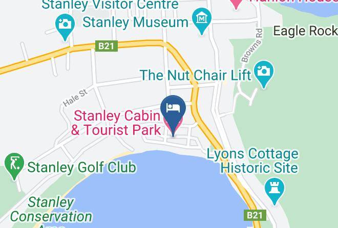 Circular Head - Stanley Cabin & Tourist Park Maps