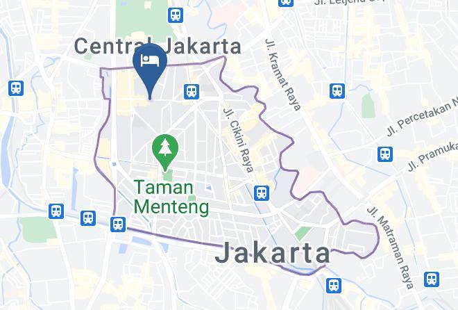 Central Jakarta - Stanley Wahid Hasyim Jakarta Maps