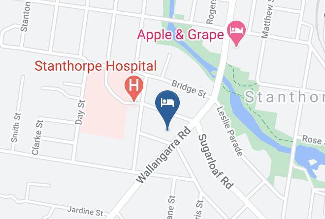 Southern Downs - Stannum Lodge Motor Inn Maps