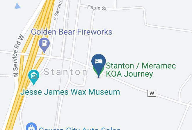 Franklin - Stanton Meramec Koa Journey Maps