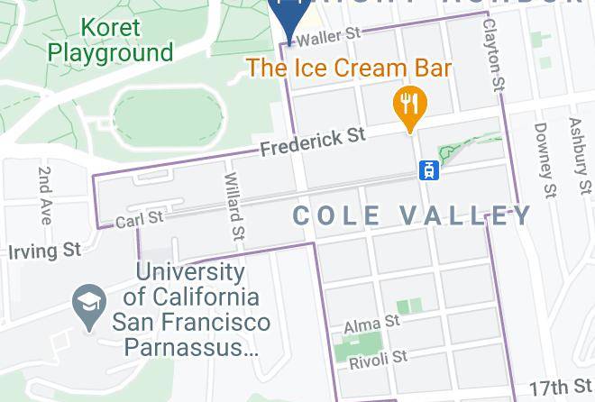 San Francisco - Stanyan Park Hotel Maps
