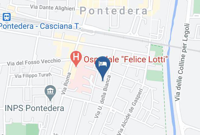 Pisa - Stanza Bellaria Maps