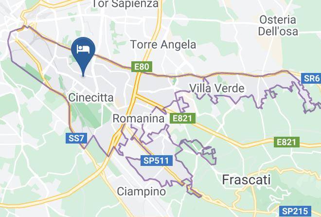 Rome - Stanza Cinecitta' Maps