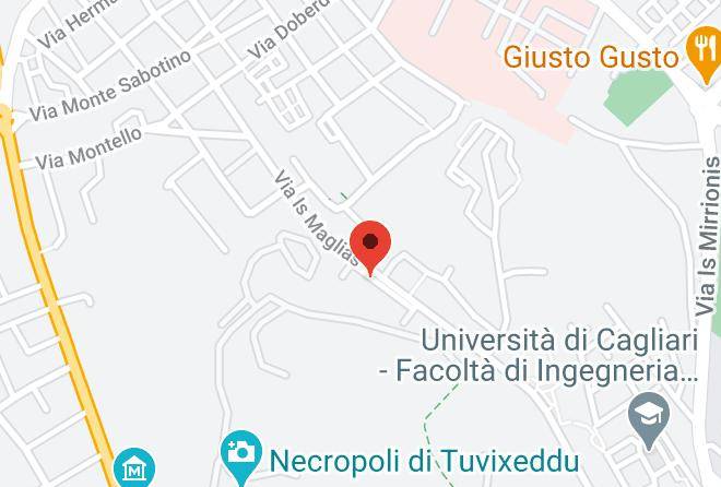 Cagliari - Stanza Maglias 121 Maps