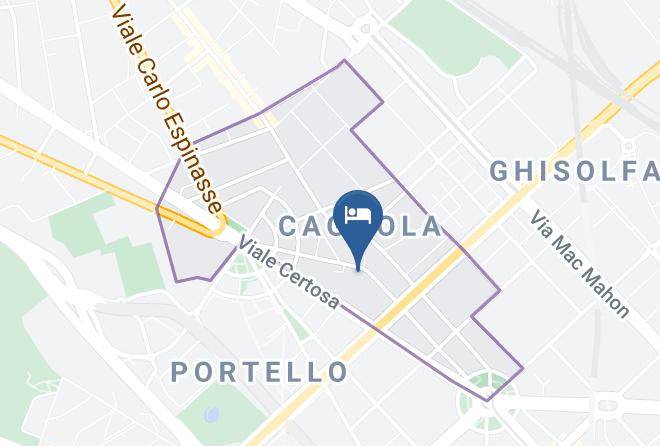 Milan - Stanza Milano Sempione Certosa Maps
