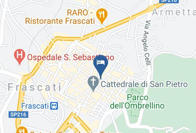 Stanze Romantiche Frascati Buonfiglio Cicconcelli Map