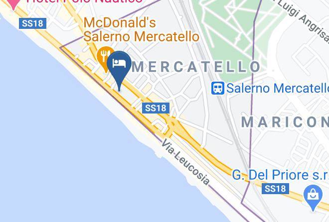 Salerno - Stanze Sul Mare Maps