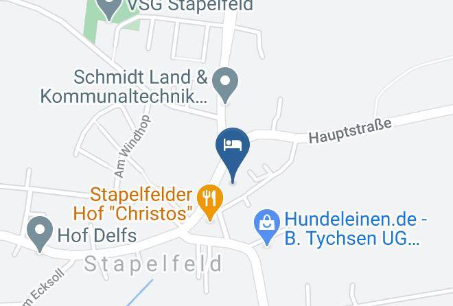 Hotel Garnilo Stapelfeld Map