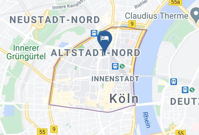 Cologne - Citymax Am Dom Maps