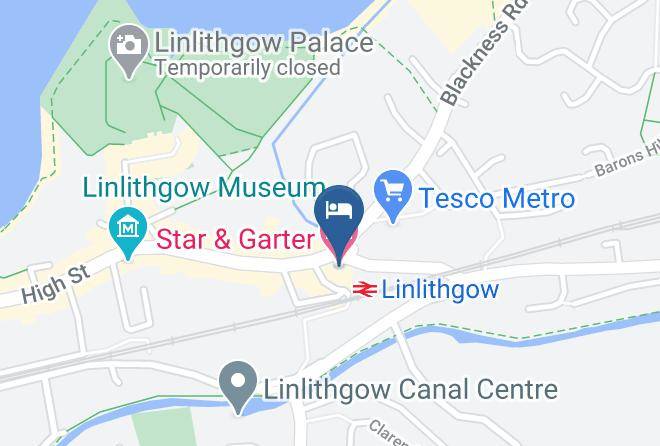 West Lothian - Star & Garter Hotel Maps