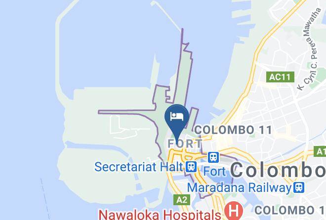 Colombo - Star Anise Boutique Capsule Hotel Maps