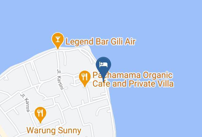 North Lombok Regency - Star Bar And Bungalows Maps