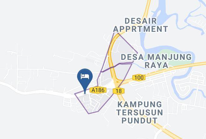 Dinding - Star Bay Hotel Maps