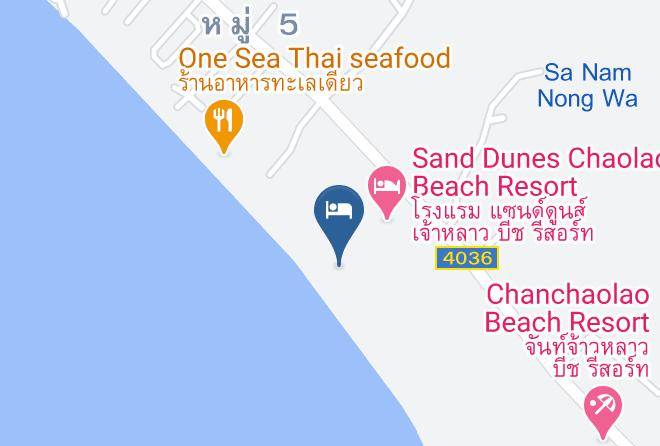 Amphoe Tha Mai - Star Beach Resort Maps