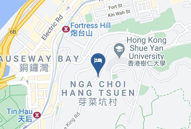 Eastern District - Star City Hotel Causeway Bay Maps
