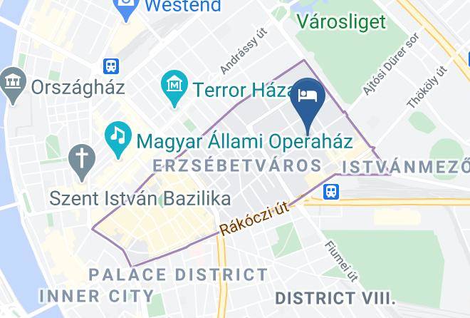 Budapest Erzsebetvaros - Star City Hotel Budapest Maps