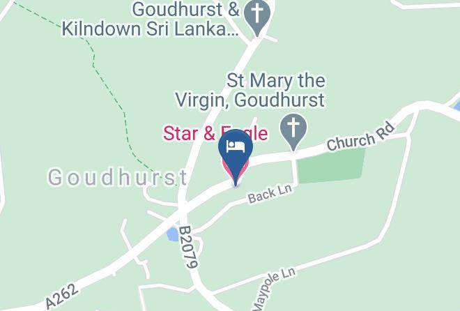 Kent - Star & Eagle Hotel Maps