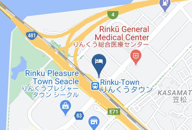 Izumisano City - Star Gate Hotel Kansai Airport Maps