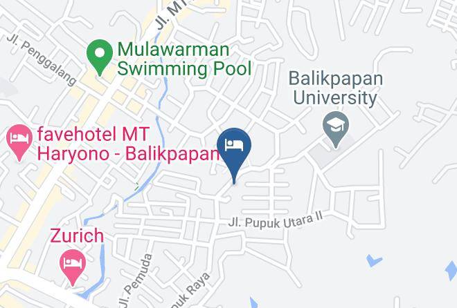 Balikpapan - Star Hill Hotel Maps