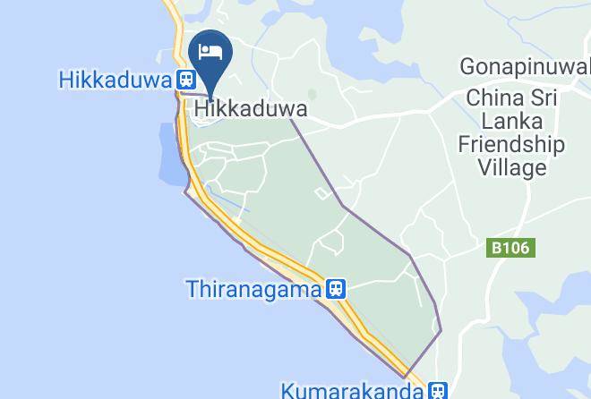 Galle - Star Holiday Resort Maps