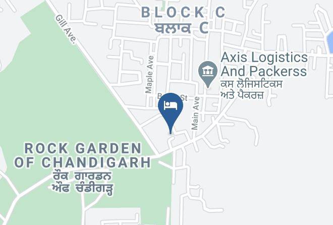Chandigarh - Star Hotel Maps
