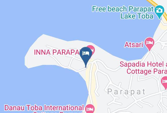 Simalungun Regency - Star Hotel Parapat Maps