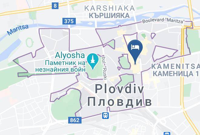 Plovdiv - The Stay Hotel Maps