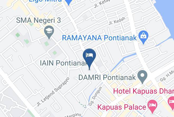 Kota Pontianak - Star Hotel Maps